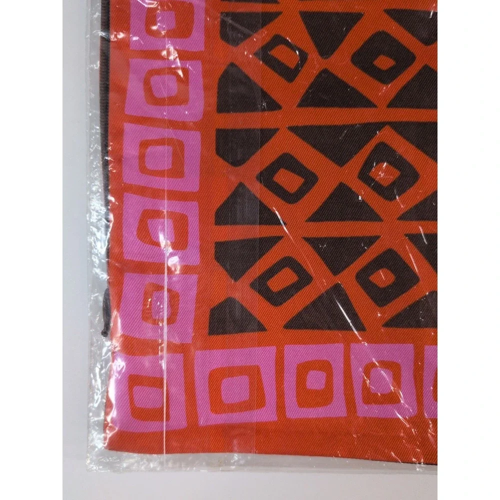 RARE NWT SET 2🩷West Elm Pillow Covers 16x16 Africa Floral Accent Zip Pink Orang